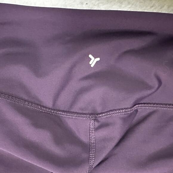Old Navy Active Womens XXL HighRise Powersoft Purple Maxine Capri Leggings - Picture 3 of 9